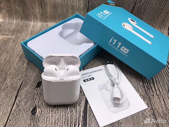 Беспроводные наушники С анимацией i11 TWS AirPods