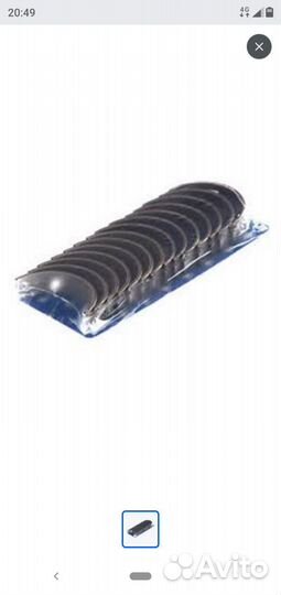 Вкладыши шатунные bmw