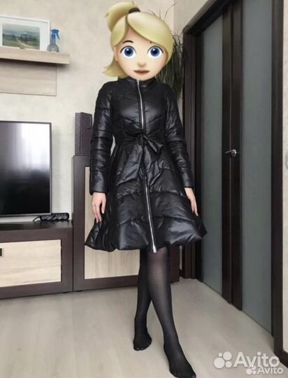 Пуховик пальто женский42-44