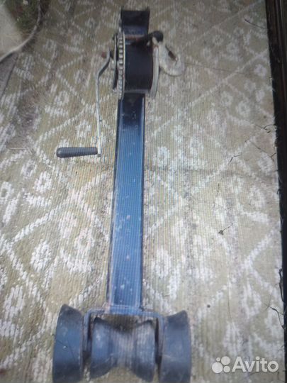 Лебёдка лодочная якорная