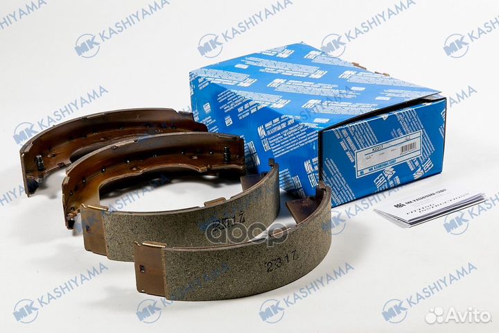 K2317-01 4678.00557SBS колодки барабанные Toyota