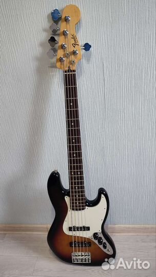 Бас гитара fender jazz bass 5