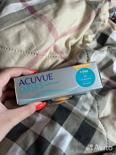 Контактные линзы acuvue one day