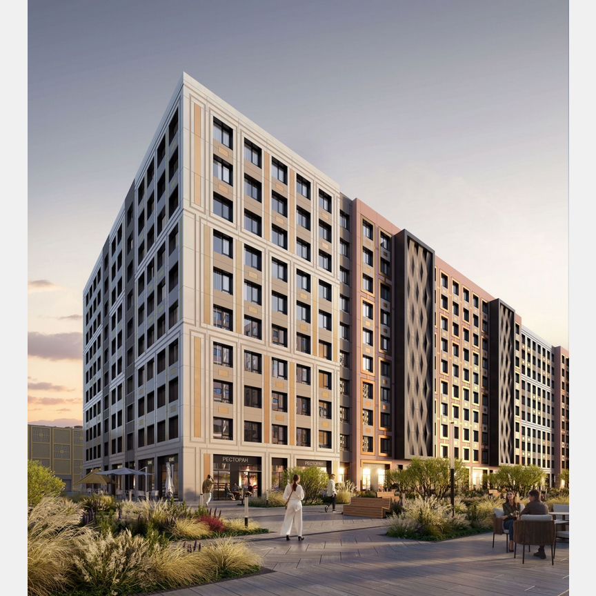 2-к. квартира, 64,6 м², 2/10 эт.