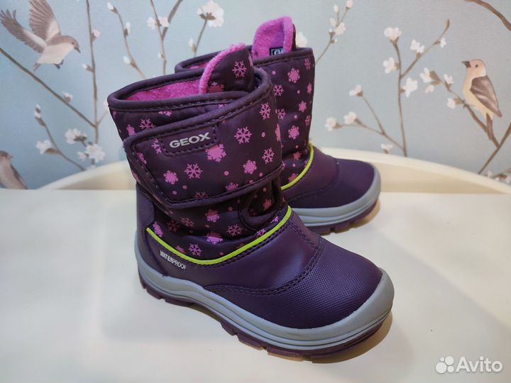 Сапоги демисезонные для девочки Geox