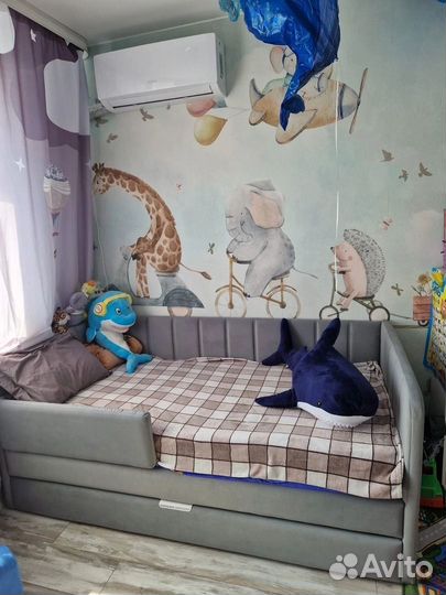 Мягкая Детская Кроватка Крекер 180х90