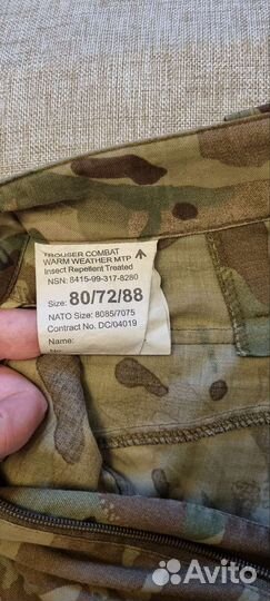 Брюки Великобритании MTP Оригинал