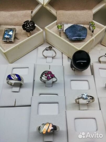 Кольца из серебра 925 пробы