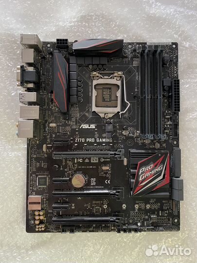 Материнская плата asus Z170 PRO gaming
