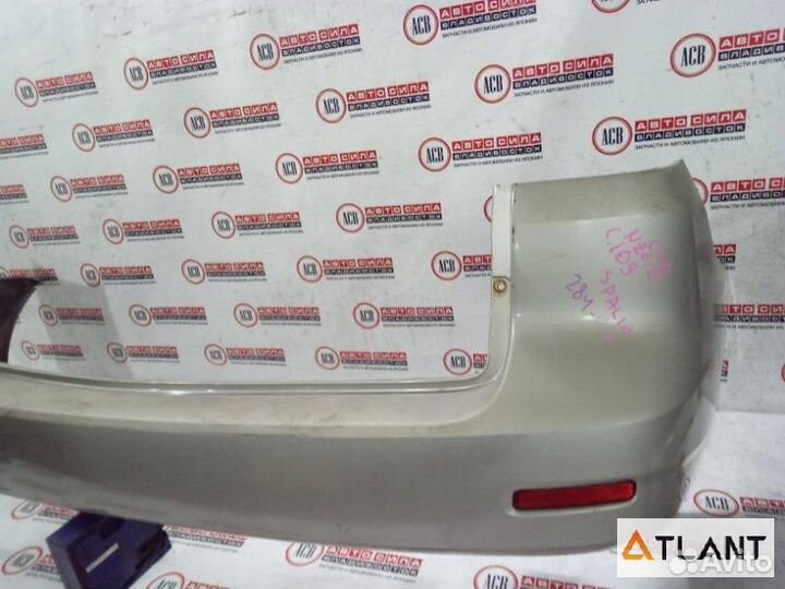 Бампер задний toyota corolla spacio