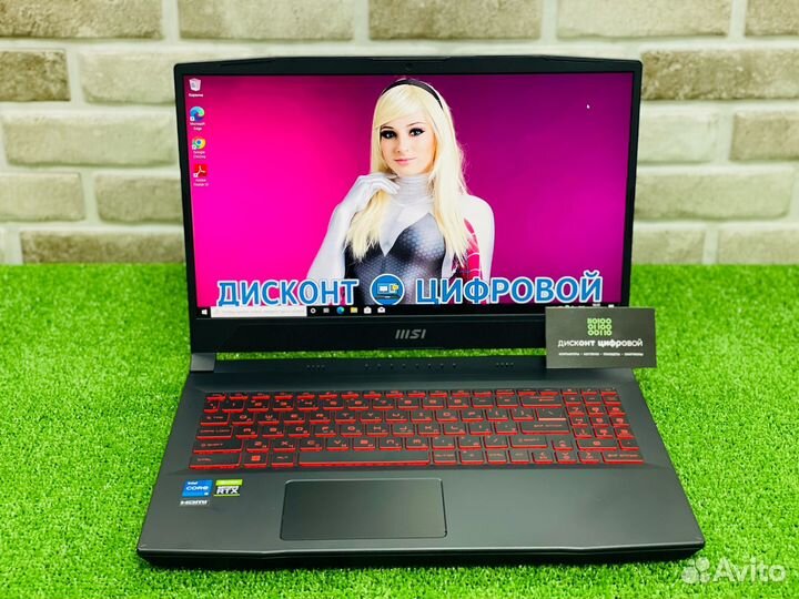 Ноутбук MSI Katana/ Core i5 12400H + RTX 3060