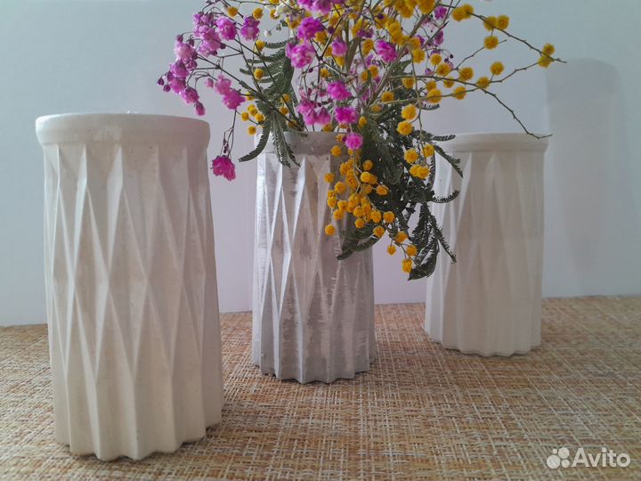 Ваза для сухоцветов декоративная