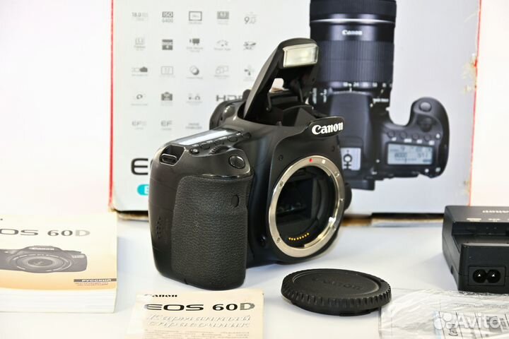 Canon EOS 60D 18.0MP зеркалка body