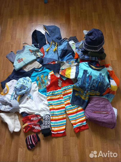 Детские вещи пакетом на мальчика бу