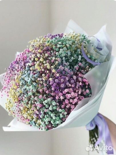 Гипсофила букет. Цветы. Доставка