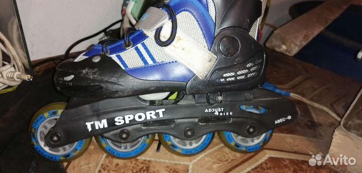 Роликовые коньки детские раздвижные