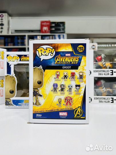 Фигурка Funko POP Marvel Groot Infinity War 293