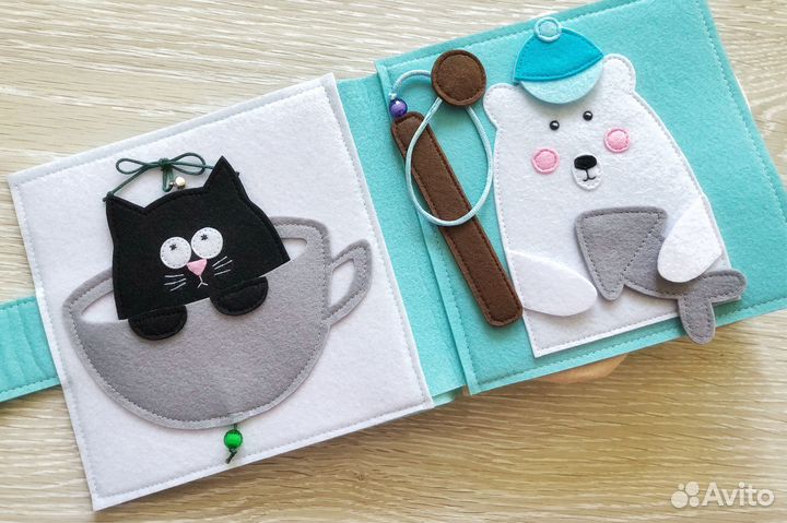 Книга из фетра