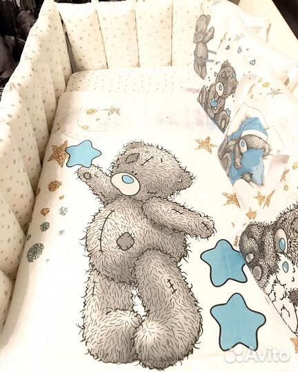 Бортики в кроватку