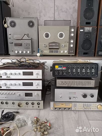 Магнитофоны /усилители/акустика СССР
