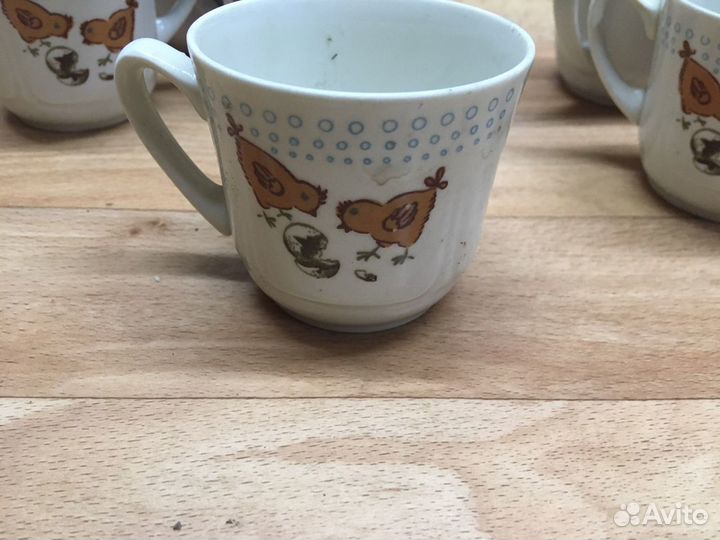 Чашки маленькие комплект