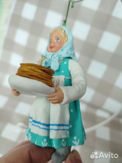 Ватная игрушка