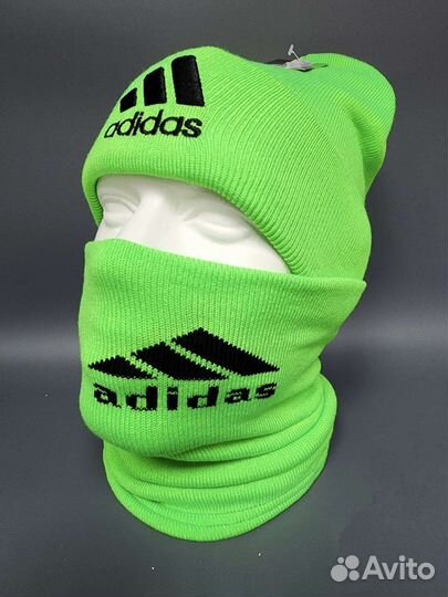 Шапка со снудом Adidas от 7 лет до 18