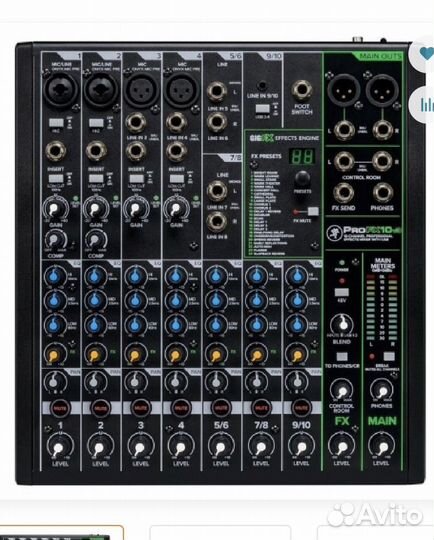 Микшер Mackie ProFX10v3