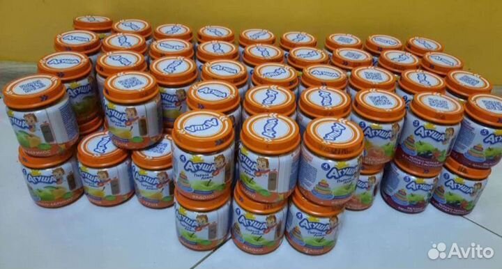 Детское питание пюре фруктовое