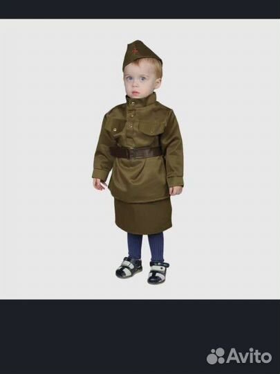 Военный костюм одежда форма для девочек