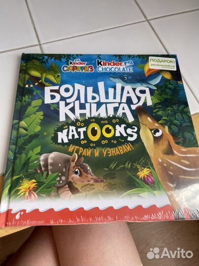 Детская книжка от Kinder