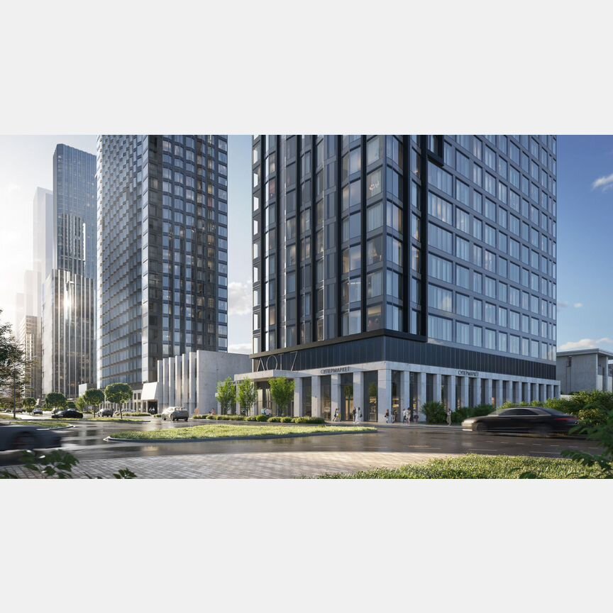 1-к. квартира, 44,4 м², 4/58 эт.