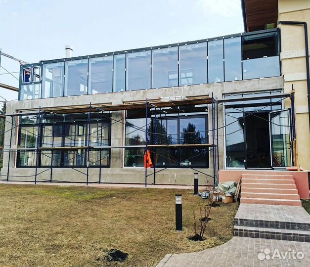 Алюминиевые окна, двери, балконы