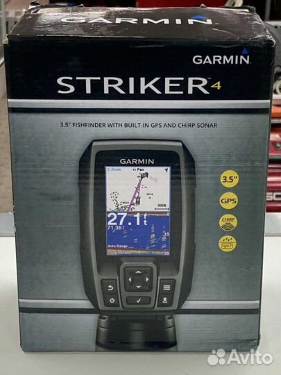 Эхолот garmin striker 4(1 год гарантии)