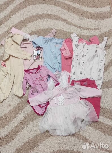 Вещи пакетом для девочки