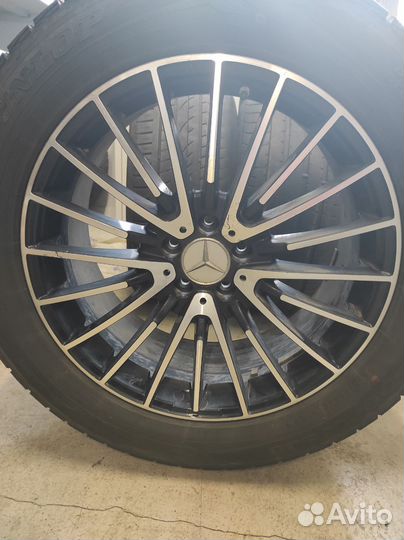 Диски с резиной на mercedes
