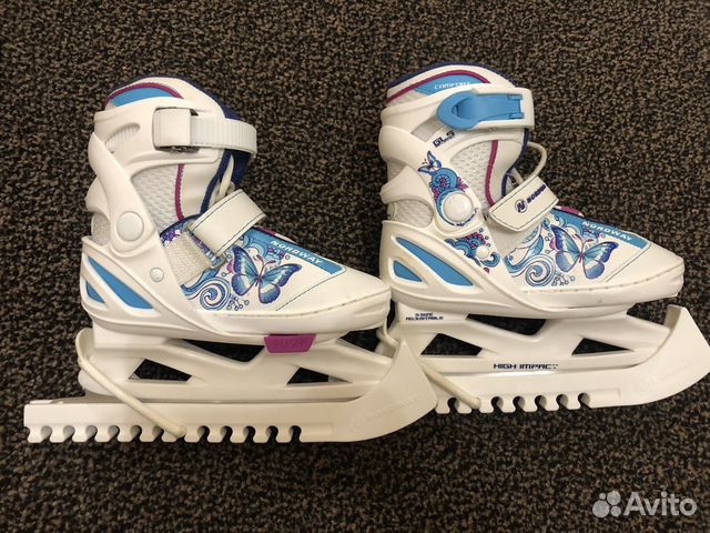 Коньки детские раздвижные Р26-30