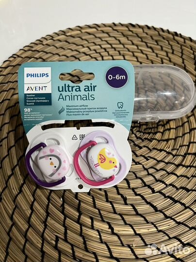Соска пустышка avent 0 6 новая