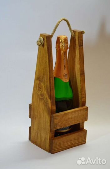 Подарочный ящик под бутылку