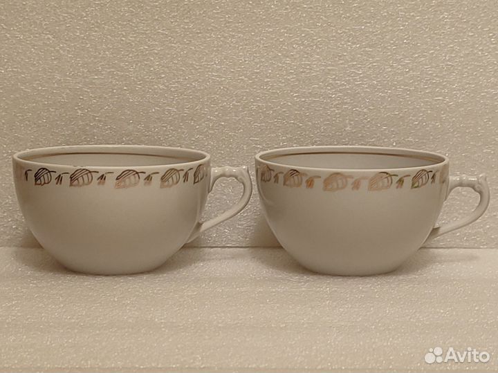 Чашки чайные. Дулёво. Цена за 2 чашки