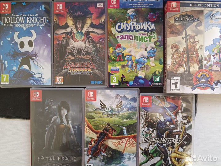 Игры на Nintendo switch