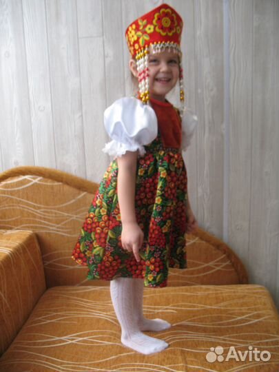 Русский народный костюм для девочек, прокат