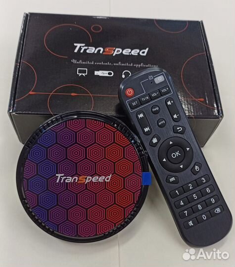 Смарт тв приставка H1/ Transpeed H618 Android 12