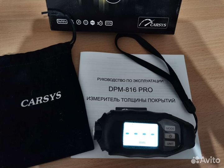 Толщиномер carsys dpm 816 pro
