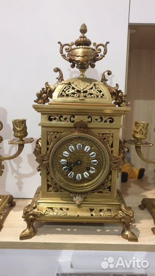 Часы каминные и настенные