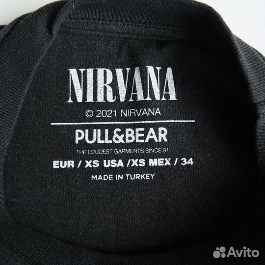 Футболка женская оверсайз Nirvana