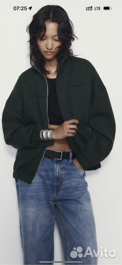 Бомбер Zara M-L
