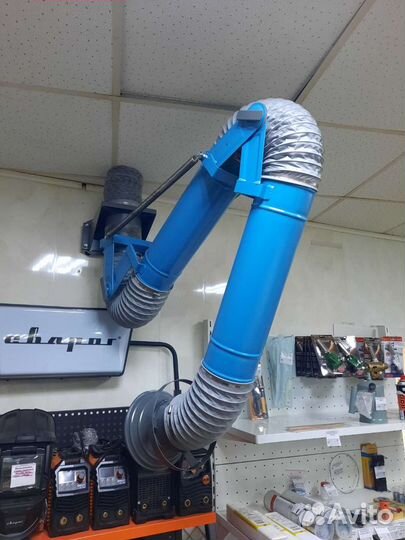 Вытяжное устройство, вытяжка для сварки