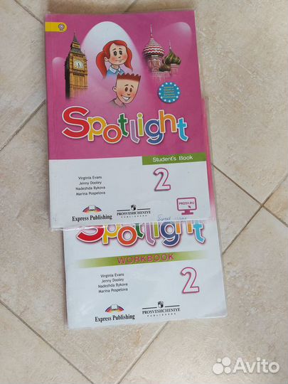 Учебник Spotlight 2 класс