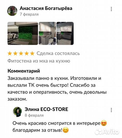 Озеленение мхом. Уникальное панно